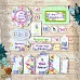 Набор цветного чипборда "Время тюльпанов" (Scrapmania)