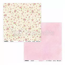 Бумага 30х30 см "Pink Blossom 2 09/10" (ScrapAndMe) Бумага 30х30 см "Pink Blossom 2 09/10" (ScrapAndMe)