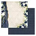 Набор бумаги 30,5х30,5 см "Королевский сапфир", 12 листов (ScrapMania)