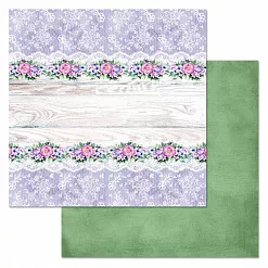 Набор бумаги 20х20 см "Наше гнездышко", 12 листов (ScrapMania)