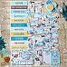 Набор высечек из бумаги "Веселый паровозик" (ScrapMania)