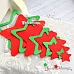 Нож "Звезды со строчкой", 12х12 см (ScrapMania)