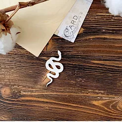Чипборд "Змей", 5х2,5 см (LeoMammy)