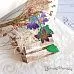 Нож "Цветы леса. Лесная фиалка", 3,5х5,8 см (ScrapMania)