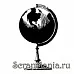 Штамп "Глобус" (Скрапклуб)