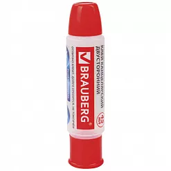 Клей канцелярский, двусторонний, 45 мл (Brauberg) Клей канцелярский, двусторонний, 45 мл (Brauberg)