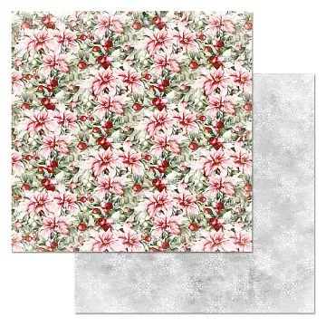 Бумага "Зимняя прелесть. Торжество цвета" (ScrapMania)