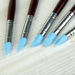 Набор резиновых кисточек для клея, 5 предметов