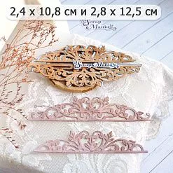 Нож "Летние сказки. Бордюры резные", 2,8х12,5 см (ScrapMania)