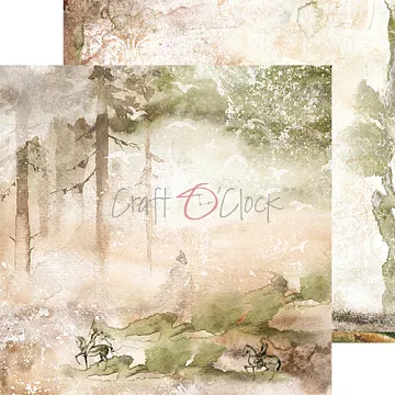 Бумага "Bittersweet heights 03" (CraftO'clock)