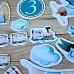 Набор высечек из бумаги "Веселый паровозик" (ScrapMania)