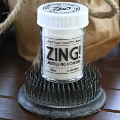 Пудра для эмбоссинга "Clear. Прозрачная" (American Crafts)