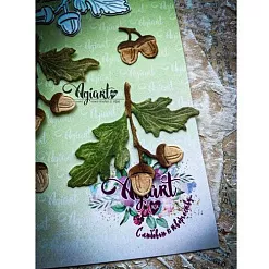 Нож "Веточка дуба", 6,4х5 см (AgiArt)