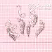 Чипборд "Перья. Бохо 2", 3х10,5 см (Scrapiki)