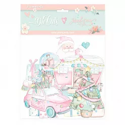 Набор вырубок "Christmas rose" (Stamperia) Набор вырубок "Christmas rose" (Stamperia)