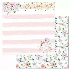 Набор бумаги 30,5х30,5 см "Розовые грезы", 12 листов (ScrapMania) Набор бумаги 30,5х30,5 см "Розовые грезы", 12 листов (ScrapMania)