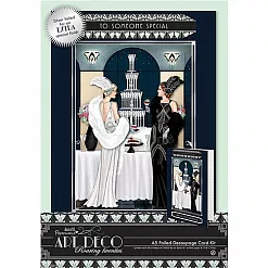 Набор для создания открытки "Art Deco. Шампанское" (DoCrafts)