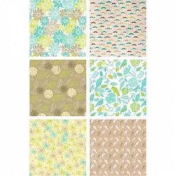 Набор бумаги 15х15 см "Sandstorm", 30 листов (Multicraft)