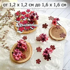 Нож "Вербена. Цветы", 1,6х1,6 см (ScrapMania) Нож "Вербена. Цветы", 1,6х1,6 см (ScrapMania)