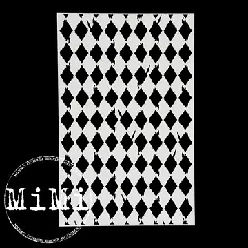 Украшение из чипборда "Фоны. Винтажные ромбы" (MiMi Design)