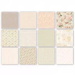Набор бумаги 20х20 см "Floral muse", 48 листов (Dovecraft)
