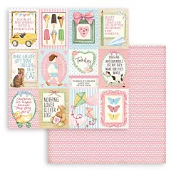 Набор бумаги 15х15 см "Daydream", 10 листов (Stamperia)