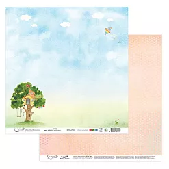 Бумага 30х30 см "Билет в детство 4" (Mr.Painter) Бумага 30х30 см "Билет в детство 4" (Mr.Painter)