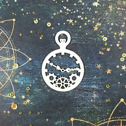 Шейкер "Часы. Мини", 6,7х4,2 см (CraftStory)