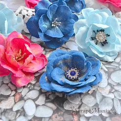Нож "Цветок гибискуса маленький" 5х5 см (ScrapMania)