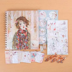 Набор для создания блокнота "Santoro's Willow" (DoCrafts)
