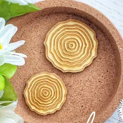 Набор деревянных украшений "Спилы" (LeoMammy)