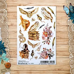 Набор наклеек А6 "Волшебник. Покровители" (ScrapMania)