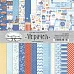 Набор бумаги 30,5х30,5 см "Морячок", 12 листов (ScrapMania)