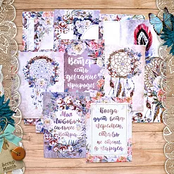 Набор карточек "Танцы ветра" (ScrapMania) Набор карточек "Танцы ветра" (ScrapMania)