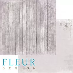 Бумага "Цветы прованса. Вечерняя дымка" (Fleur-design)