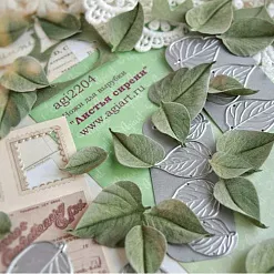 Нож "Листья сирени", 3,7х2,7 см (AgiArt)