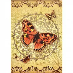 Набор бумажных карточек "Бабочки" Набор бумажных карточек "Бабочки"