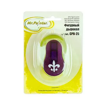 Дырокол Mr.Painter 2,5 см "Вензель" (Mr.Painter)