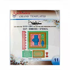 Набор ножей для вырубки "Страницы 2" (Spellbinders)