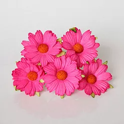 Букет крупных ромашек "Фуксия", 5 шт (Craft) Букет крупных ромашек "Фуксия", 5 шт (Craft)