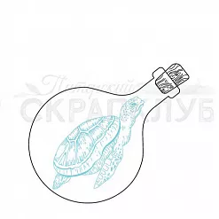 Штамп "Колба состояний" (Скрапклуб)