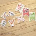 Набор высечек из бумаги "Пробуждение природы" (ScrapMania)