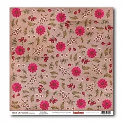 Бумага "Райские птицы. Барбарис" (ScrapBerry's) Бумага "Райские птицы. Барбарис" (ScrapBerry's)