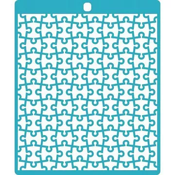 Трафарет "Пазлы", 14х16 см (CraftStory)