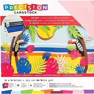 Набор кардстока 30х30 см "Precision Primary", 60 листов (American Crafts)