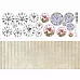 Лист с картинками 10х30 см "Часы 1" (ScrapMania)
