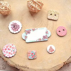 Набор цветного чипборда "Имбирное Рождество" (ScrapMania)