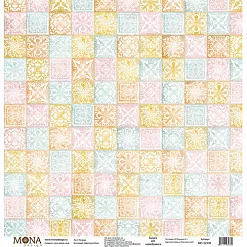 Бумага "Цветочное бохо. Пэчворк" (MonaDesign)