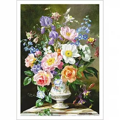 Тканевая карточка "Особый букет. Нежный" (ScrapMania)