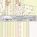 Набор бумаги 30,5х30,5 см "Варенье из одуванчиков", 12 листов (ScrapMania)